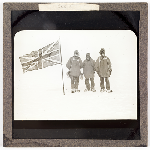 Cover image for Photograph - Scott [three Antarctic expeditioners]