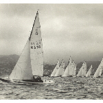 Cover image for Photograph - Yachts racing on the Derwent