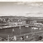 Cover image for Photograph - Hobart - view of Jones and Co. Warehouses, on Wharf