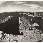 Cover image for Photograph - Hobart -  Port of Hobart - aerial panorama
