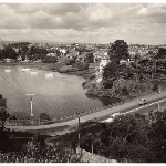 Cover image for Photograph - Launceston - from Cataract Gorge - shows Trevallyn bridge and city