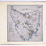 Cover image for Photograph - Map of Tasmania