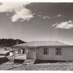 Cover image for Photograph - example of houses built by the  Housing Department in Tasmania