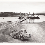 Cover image for Photograph - Loading wood chips at Geeveston