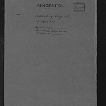 Cover image for M1218 Maj. H. Silberbug, South Africa [prospective settlement enquiry]