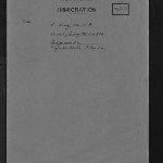 Cover image for M858 A.E. Hosking [prospective settlement enquiry]
