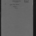 Cover image for M98 Maj. D.H. Discoe, India [prospective settlement enquiry]