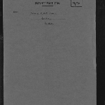 Cover image for M103 Col. C.H.C. Gore [prospective settlement enquiry]