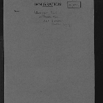 Cover image for M974 H.J. Skinner [prospective settlement enquiry]