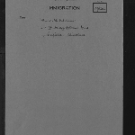 Cover image for M1012 H.W. Kitchener [prospective settlement enquiry]