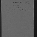 Cover image for M1092 C. Barker [prospective settlement enquiry]