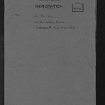 Cover image for M1093 A. Miller [prospective settlement enquiry]