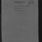 Cover image for M1122 D.E. Davies, England [prospective settlement enquiry]