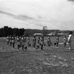 Cover image for Photograph - G.V. Brooks Community School, physical education class