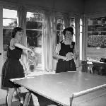 Cover image for Photograph - "Wirksworth" Camp, Bellerive, Physical Education Instructors Camp, table tennis