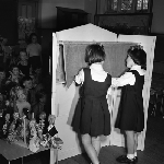 Cover image for Photograph - Puppetry for Schools, theatre from rear