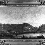 Cover image for Photograph - Early Launceston, Cataract Gorge from the Old Wharf