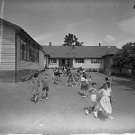 Cover image for Photograph - Kingston School, students folk dancing