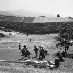 Cover image for Photograph - Hobart Technical High School, new wing