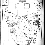 Cover image for Photograph - Map of Tasmania showing the distribution of Mineral Resources (Zinc, Tin, Copper) in 1945 (copy)