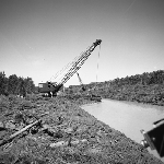 Cover image for Photograph - Marrawah Swamp, Agricultural Development, draining