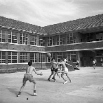 Cover image for Photograph - New Town Technical School, physical training