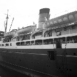 Cover image for Photograph - Devonport, "Taroona" berthing