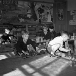 Cover image for Photograph - Campbell Street Primary School, students at play