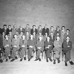 Cover image for Photograph - Hobart Technical High School, staff group portrait