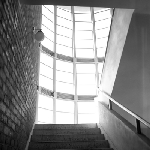 Cover image for Photograph - New Town Technical School, stairway and windows