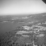 Cover image for Photograph - Port Arthur, aerial view