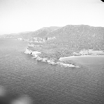 Cover image for Photograph - Blowhole, Tasman Peninsula, aerial view