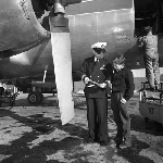 Cover image for Photograph - Cambridge Airport, Captain of Convair