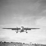 Cover image for Photograph - Cambridge Airport, Bristol Freighter