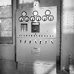Cover image for Photograph - Tungatinah Hydro Electric Commission Power Station, equipment