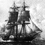 Cover image for Photograph - "Sophia Jane" painting, early steam ship (copy)