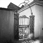 Cover image for Photograph - Cimitere Street, Launceston, old iron gate
