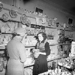 Cover image for Photograph - Pottery in shop, for pottery film strip