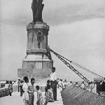 Cover image for Photograph - Port Said, Suez Canal, Statue of Ferdinand De Lesseps (copy)