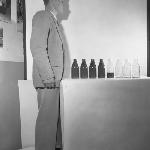 Cover image for Photograph - Boy with bottle of blood