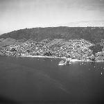Cover image for Photograph - Sandy Bay, aerial view