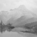 Cover image for Photograph - "King William's Range" painting by W.C. Piguenit, held at the Hobart Art Gallery (copy)