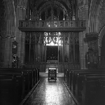 Cover image for Photograph - St. David's Anglican Cathedral, Hobart, the Rood Screen and Sanctuary