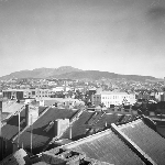 Cover image for Photograph - Hobart, view towards West Hobart with Mt. Wellington in the backdrop