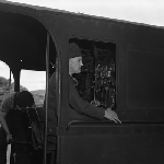 Cover image for Photograph - Hobart, train driver