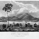 Cover image for Photograph - "Distant View of Hobart Town, Van Diemen's Land" painting (copy)