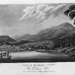 Cover image for Photograph - "View of Hobart Town, Van Diemen's Land" painting (copy)