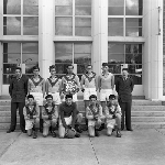 Cover image for Photograph - Junior Technical High School, New Town, group of sports students