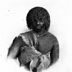 Cover image for Photograph - "Waureddy, native of Bruni Island, V. D. L." drawing by T. Bock (copy)