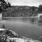 Cover image for Photograph - Launceston, view showing Second Basin Dam